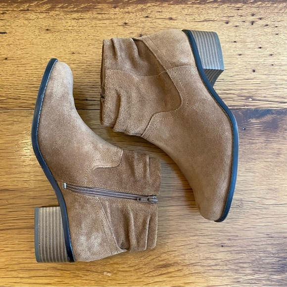 Vionic Weather Resistant Leather Hope Kanela Boot SZ 8.5 in Toffee - Picture 5 of 9